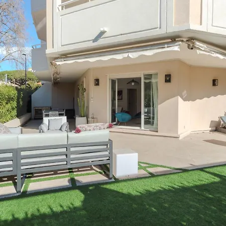 Proche Croisette Et Plages - 2 Pieces Avec Terrasse, Jardin Prive Et Parking