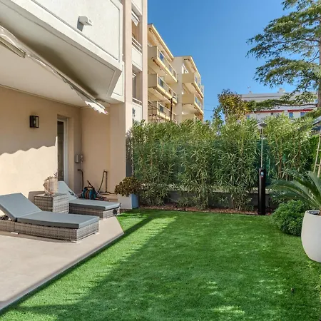 Proche Croisette Et Plages - 2 Pieces Avec Terrasse, Jardin Prive Et Parking
