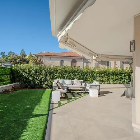 Proche Croisette Et Plages - 2 Pieces Avec Terrasse, Jardin Prive Et Parking Cannes